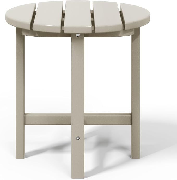 WestinTrends Dylan Adirondack Round Outdoor Side Table - Image 8