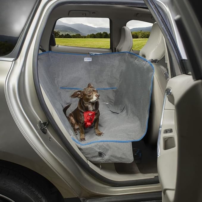 Kurgo Heather Half Hammock, Half Car Seat Cover - Image 6
