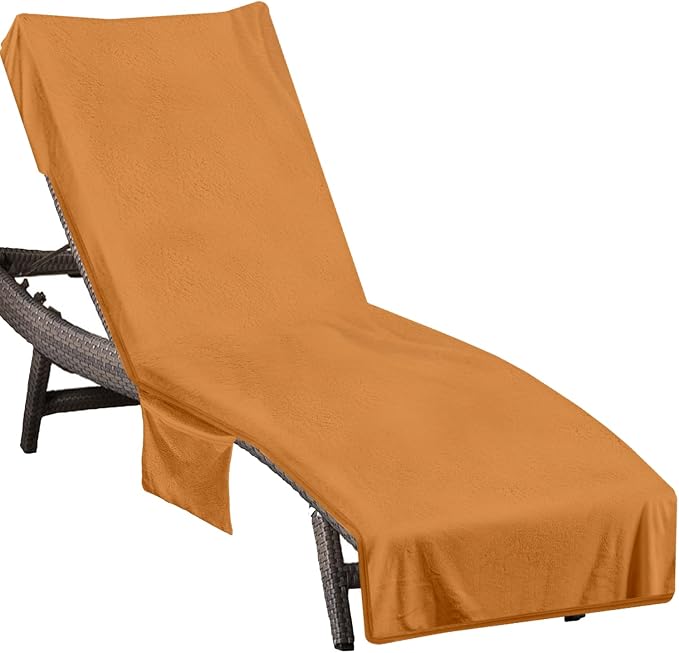 Lounge Chair Towel Cover, Beach Chair Cover by Ruikyhom