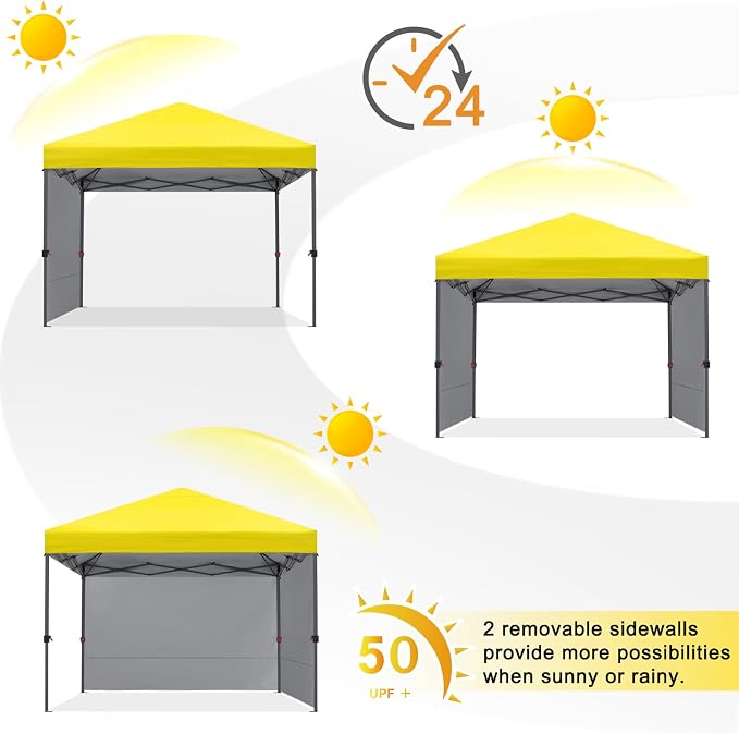 COOSHADE Pop Up Canopy Tent 10x10 - Image 3
