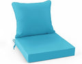 Outdoor Chair Cushions, Waterproof Backrest and Seat Cushion Set by SUMMSUN
