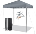 Tangkula 6.6x6.6 Ft Pop Up Canopy, 1 Person Instant Setup Canopy Tent by TANGKULA