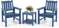 Stoog 3-Piece All-Weather Garden Chairs Set of 2 by Stoog