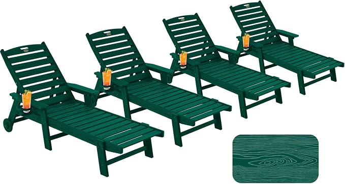 Chaise Lounge Chair Outdoor by Serique
