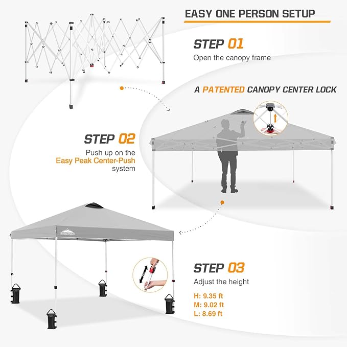 EAGLE PEAK Pop Up Canopy Tent - Image 6