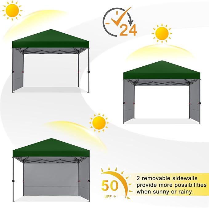 COOSHADE Pop Up Canopy Tent 8x8 - Image 3