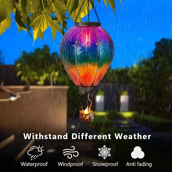 STARSOUL Extra Large Solar Hot Air Balloon Lantern - Image 5