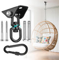 Hammock Hanging kit, 360°Rotating 1200 lb Capacity Heavy Duty, Hanger & Swing by Unknown