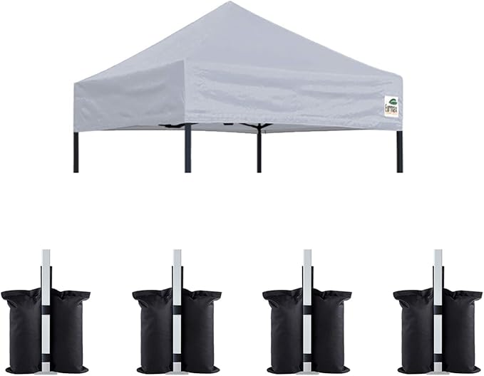 Eurmax USA Pop Up Canopy Replacement Canopy Tent Top Cover, Instant Canopy Top by Eurmax