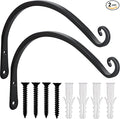 Gtongoko 2 Pack 12 Inch Plant Hangers Outdoor Metal, Plant Hooks by Gtongoko
