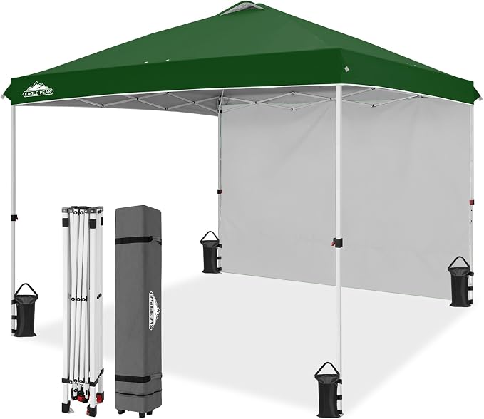 EAGLE PEAK Commercial Canopy 10x10 Pop Up Canopy Tent by EAGLEPEAK
