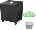Cover for Patio Table with Umbrella Hole, Waterproof Rattan Wicker Umbrella by Aidetech