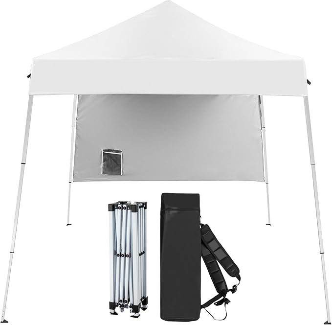 VINGLI 6x6 ft Pop Up Canopy Tent, Outdoor Small Canopy Tent by VINGLI