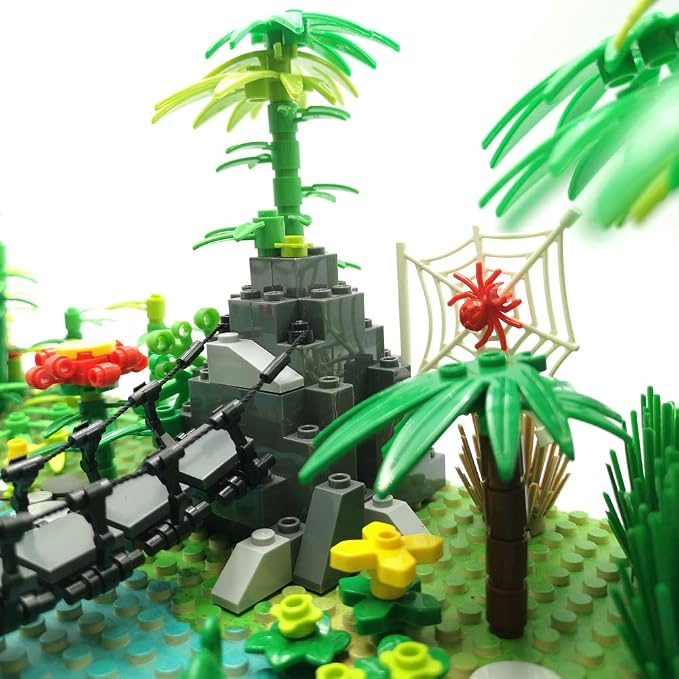 ZHX Rainforest Jungle Bridge Building Block Toys - Image 3
