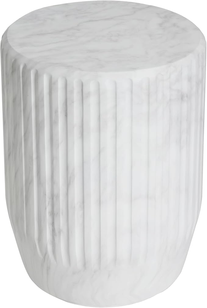 Christopher Knight Home Jayme Lightweight Concrete End Table, Outdoor Cylinder - Image 5
