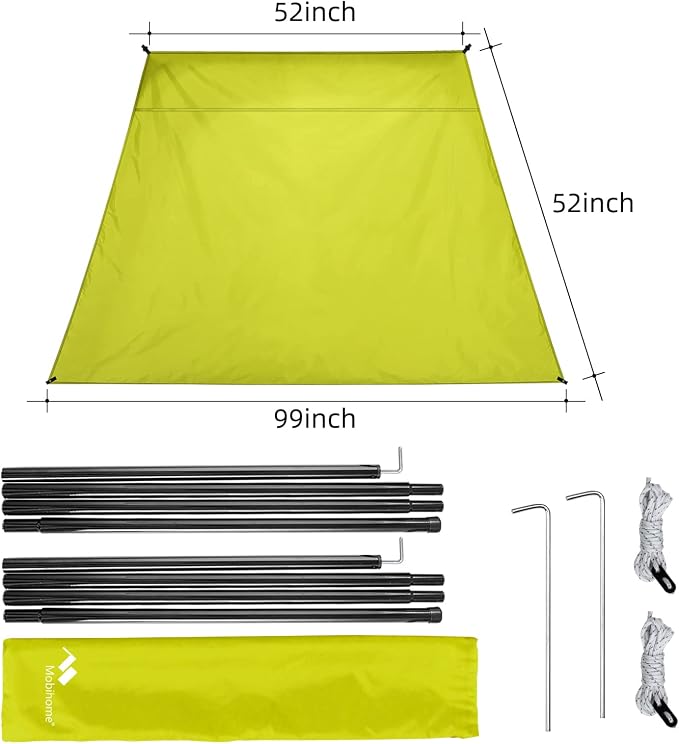 Pop Up Canopy Sun Shelters Shade Tent Camping Canopy 8.2' X 8.2' - Image 2