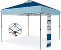 PHI VILLA 10x10ft 1-Person Setup Pop Up Canopy Tent Instant Portable Shelter w/ by PHIVILLAThepioneerofcomfortablehouseholdsupplies