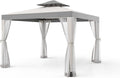 Patio Gazebo Tent Outdoor Canopy Shelter 10'x10' by GOJOOASIS