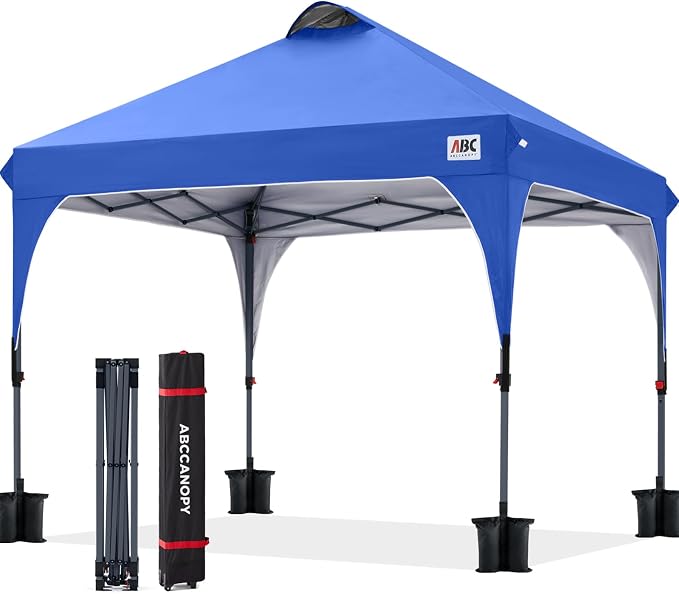 ABCCANOPY Outdoor Pop up Canopy Tent, 8x8 Instant Portable Canopy by ABCCANOPY
