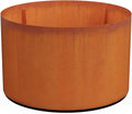 PLANTERCRAFT Corten Steel Metal Planter Box, Round Sizes, Modern Garden Steel by Plantercraft