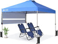 CROWN SHADES 10x10 Pop up Canopy Tent, Instant Commercial Canopy by CrownShades