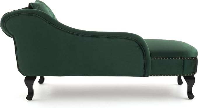 Merax 62'' Velvet Chaise Lounge Indoor - Image 8