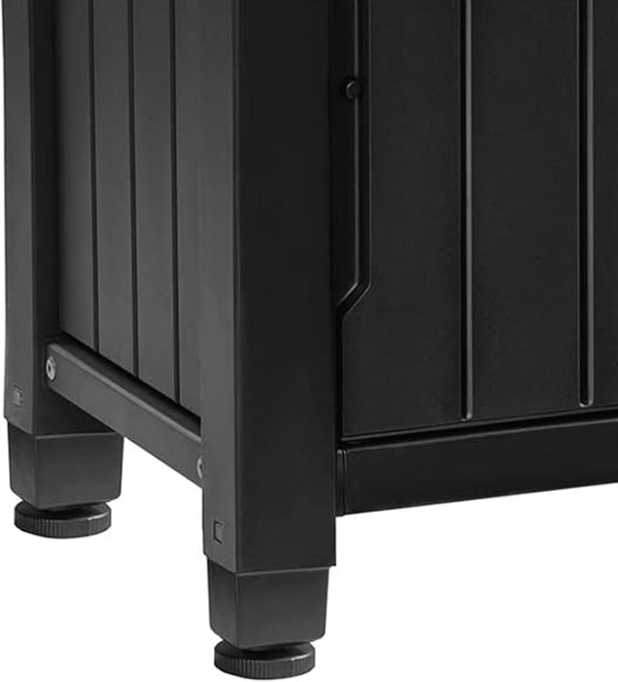 Keter Unity Small 40 Gallon Grill Prep Table and Storage Cart, Portable Serving - Image 9