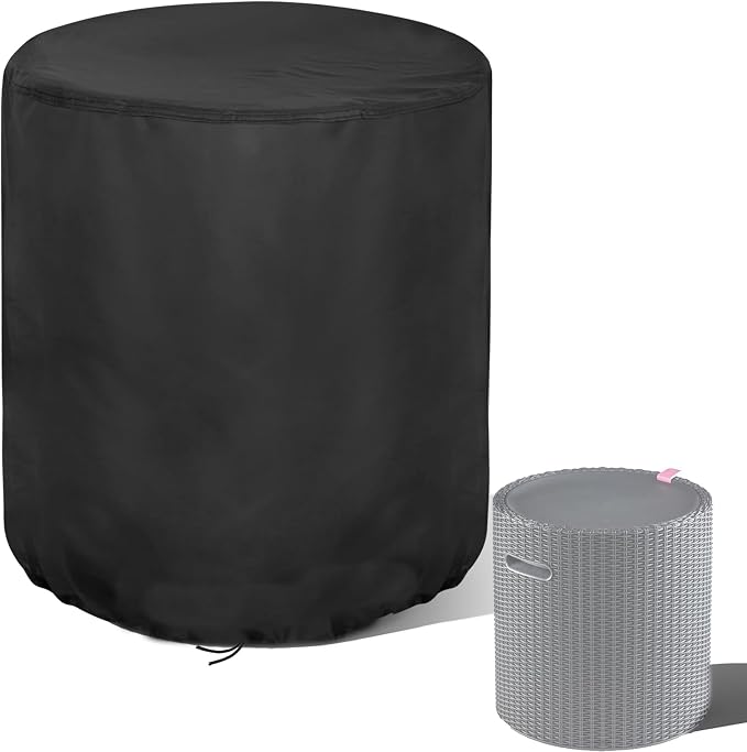 Patio Table Cover for Keter Cool Side Table Cooler, Waterproof Ice Chest by Aidetech