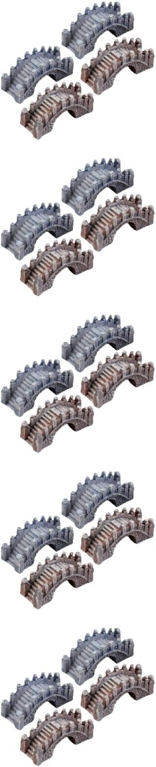 STOBOK 20 Pcs Miniature Fairy Garden Arch Bridge Figurines Figurines Micro - Image 8