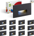 ASD LED Recessed Step Light Fixture, Outdoor & Indoor Stair Tread Lighting | by ASDLightingCorporation