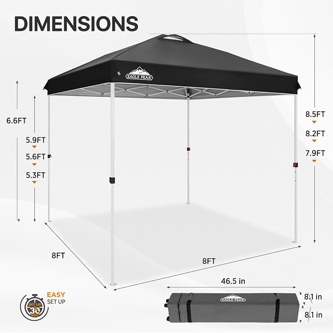 EAGLE PEAK Pop Up Canopy Tent - Image 3