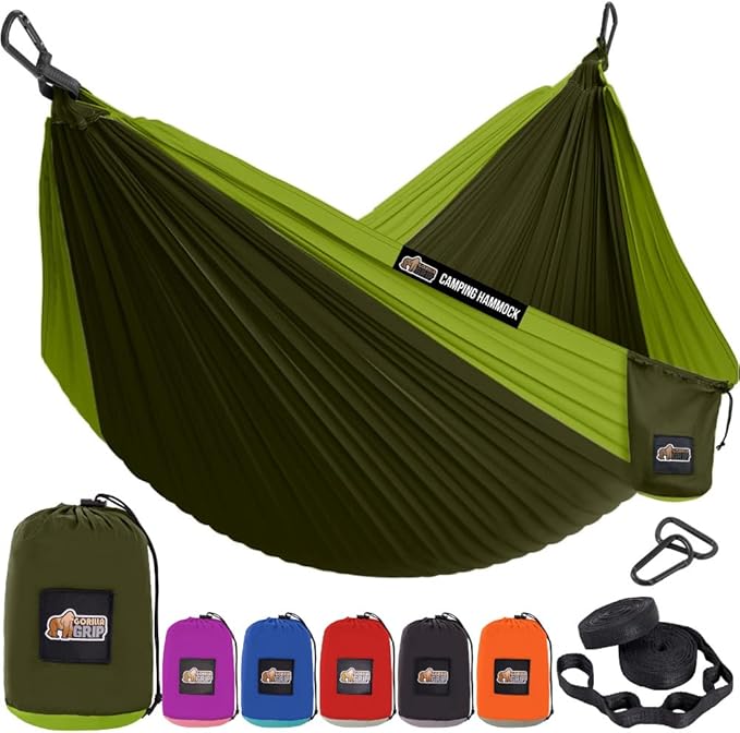 GORILLA GRIP Durable Camping Hammock by GorillaGrip
