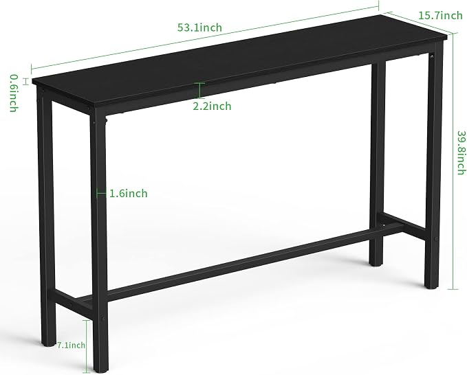 Mr IRONSTONE Bar Table, Dining or Coffee Table - Image 3