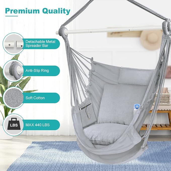 Outerman Hammock Chair, Hanging Chair - Image 3