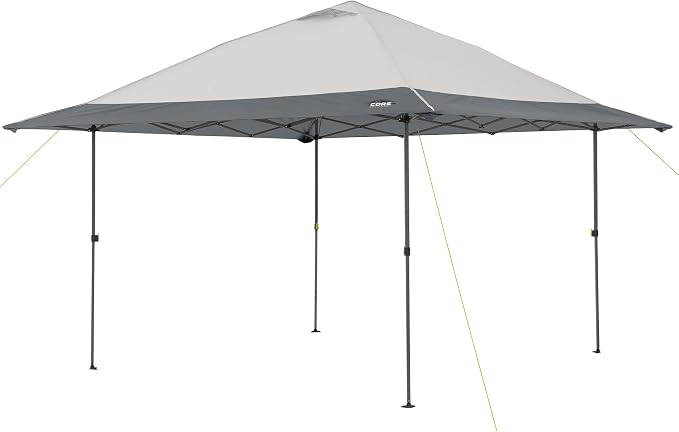 CORE 13 FT x 13 FT Instant Pop Up Canopy Tent | Portable Straight Leg Outdoor by CORE