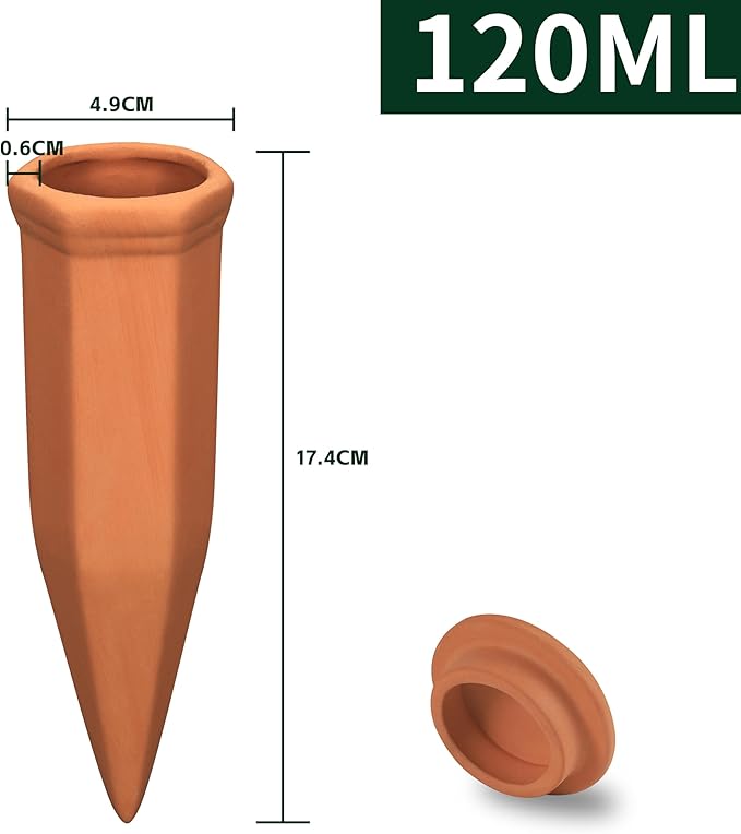 Large Terracotta Watering Spikes - Image 2