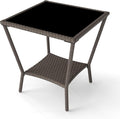 Kinfant Rattan Patio Side Table by Kinfant