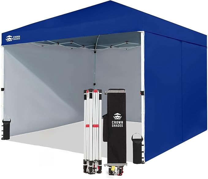 CROWN SHADES 10X10 Comercial Instant Canopy Pop Up Tent by CrownShades