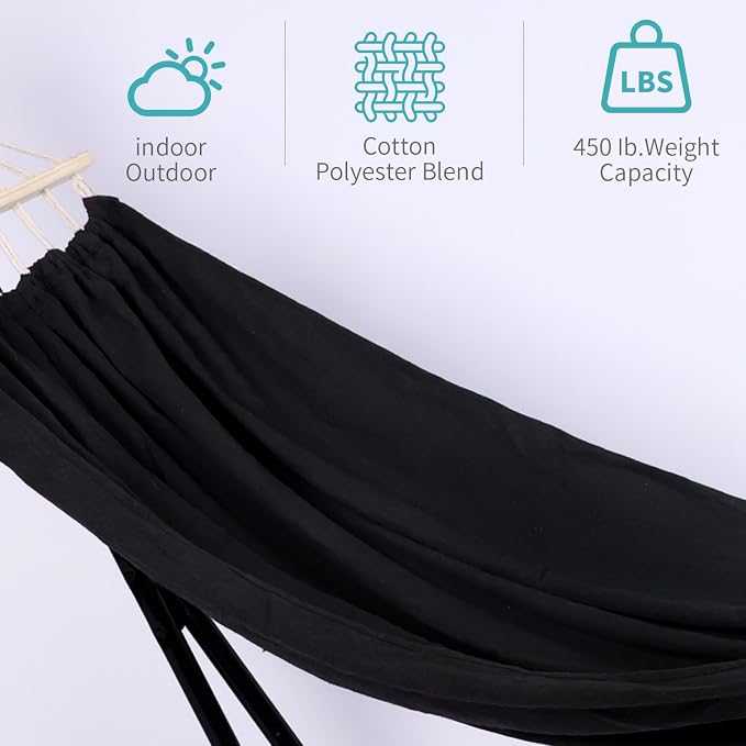 2 in 1 Hammock with Stand - Image 5