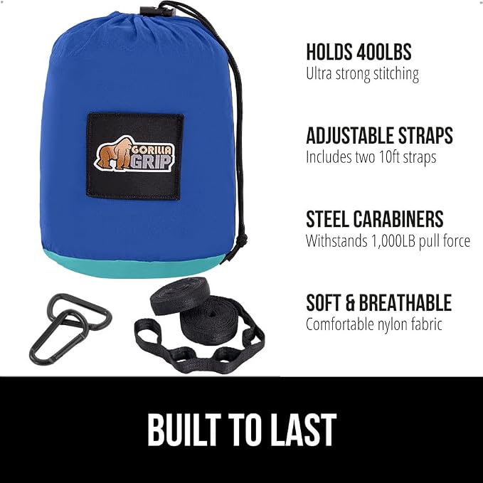 GORILLA GRIP Durable Camping Hammock - Image 2