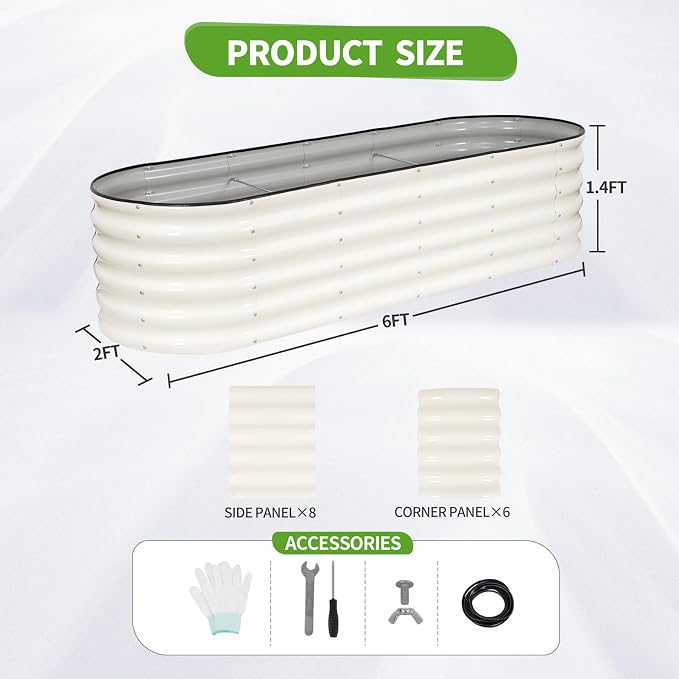 Galvanized Raised Garden Bed - Image 6