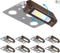 LEONLITE 8-Pack Premium Series 5CCT 4 Inch LED Hardscape Lighting Swivel by LEONLITE