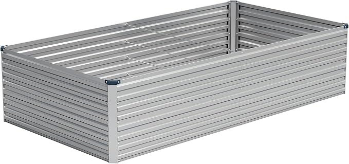 Vengarus 8x4x2FT Galvanized Raised Garden Bed Kit, Large Rectangle Elevated - Image 7