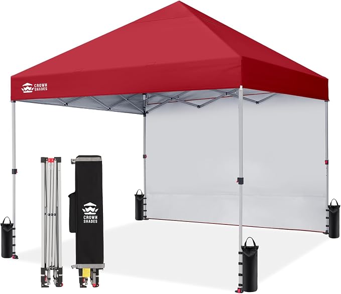 CROWN SHADES 8x8 Pop Up Canopy by CrownShades