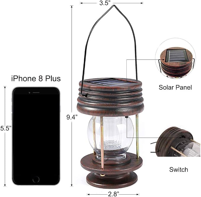 Hanging Solar Lights Outdoor - Image 2