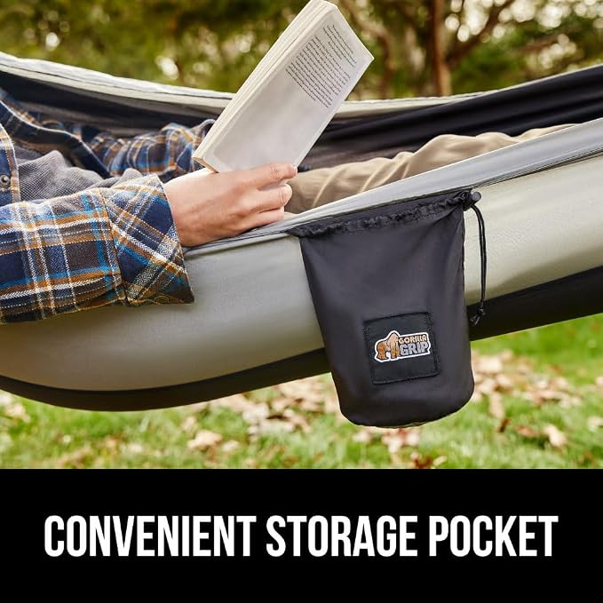 GORILLA GRIP Durable Camping Hammock - Image 9