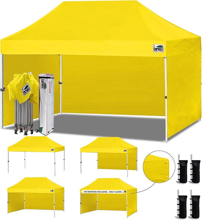 Eurmax USA 10'x15' Pop-up Canopy Tent Commercial Instant Canopies by Eurmax