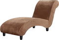 H.VERSAILTEX Chaise Lounge Cover Indoor Velvet Chaise Slipcover High Stretch by HVERSAILTEX