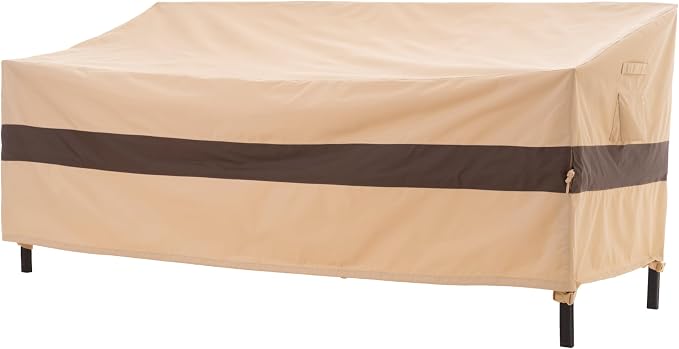 WJ-X3 Outdoor Loveseat Cover for 2-Seater Sofa, Waterproof & Heavy-Duty by WJ-X3