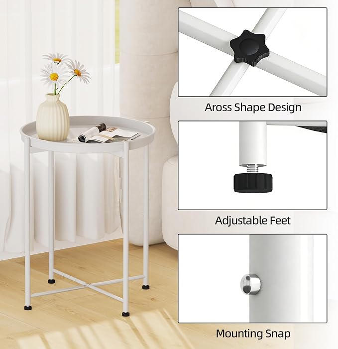 Garden 4 you Small Side Table, Tray Table - Image 7